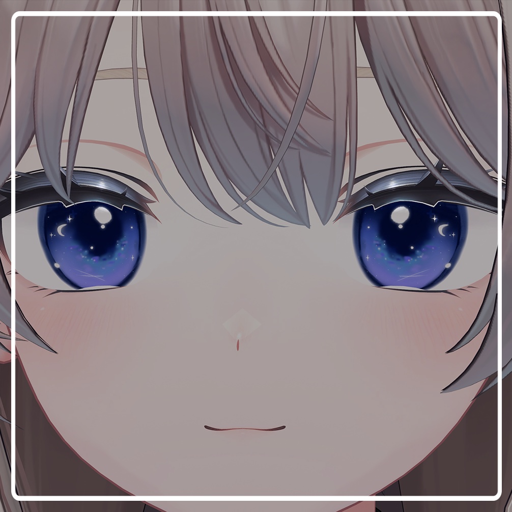 【しなの専用】Eye texture "Aurora+Milky way"