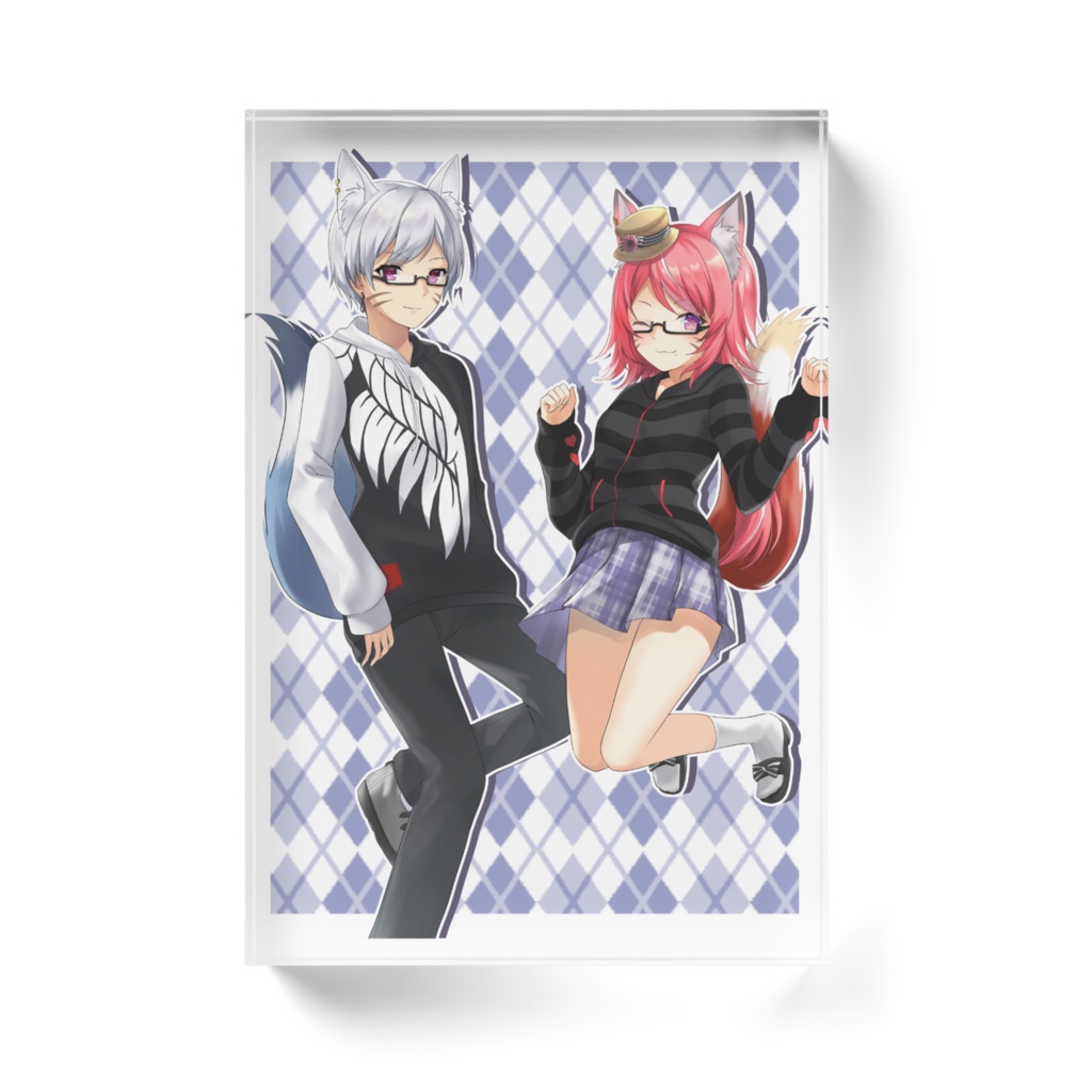 1周年記念REALITYアバターアクリルブロック