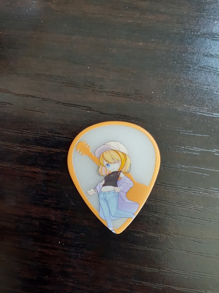 橙里セイ ピック (ストラップ)