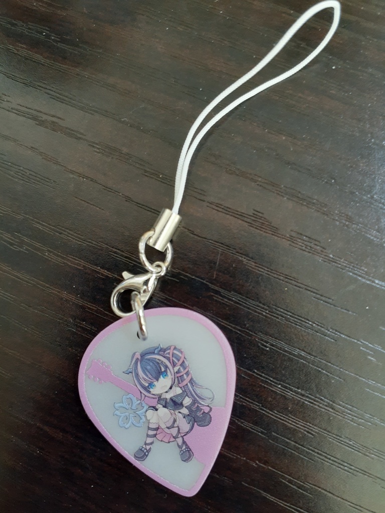 狼森メイ ピック (ストラップ)