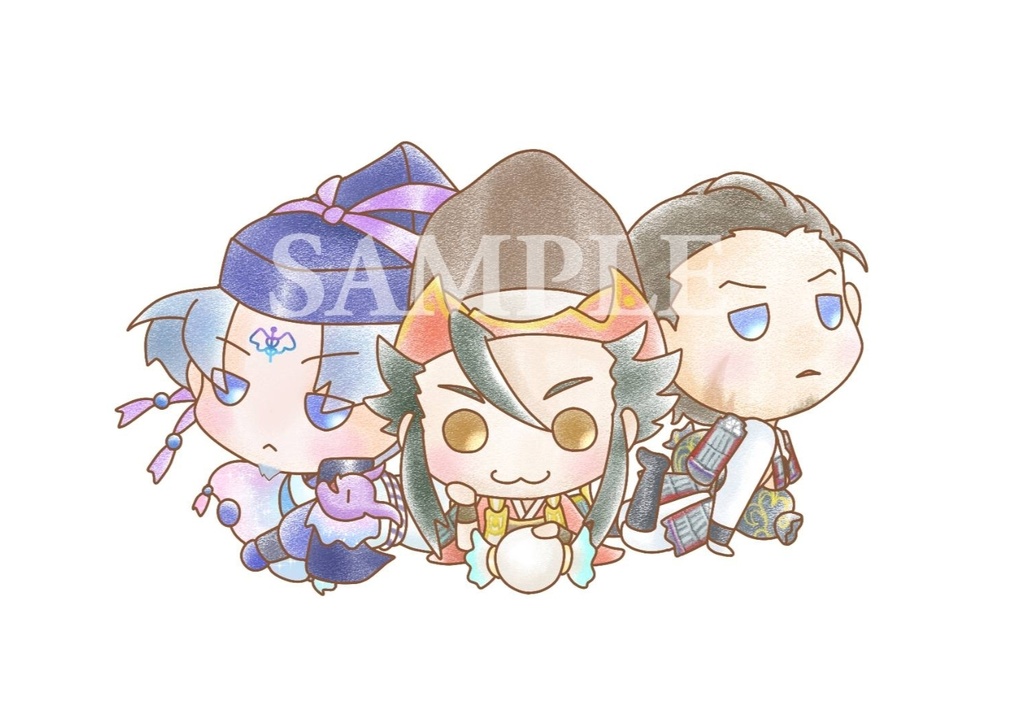 義朝＆清盛＆鎌田フチなしアクキー