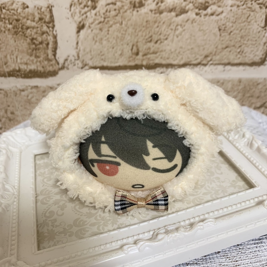 【再販】おまんじゅう着ぐるみ いぬ クリーム[069]