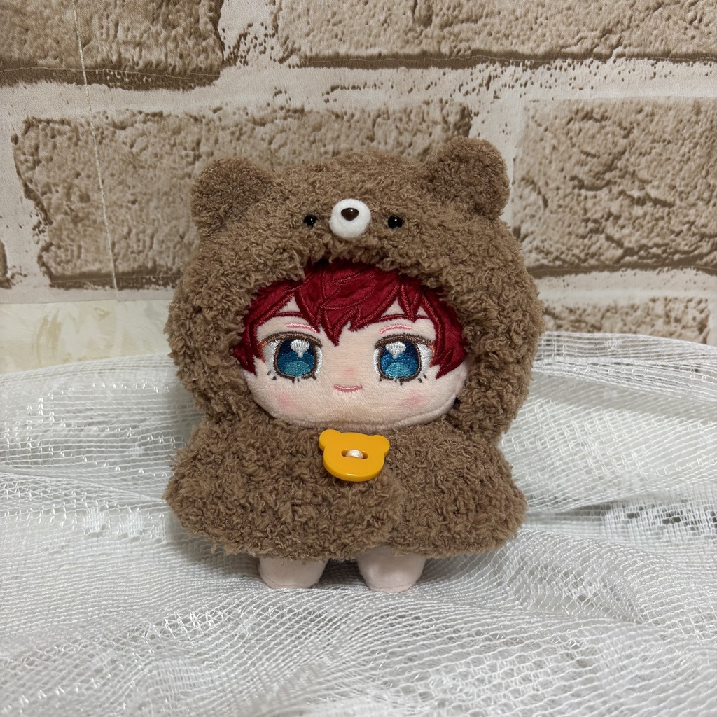 ぬい用 もこもこ着ぐるみ ブラウンベア