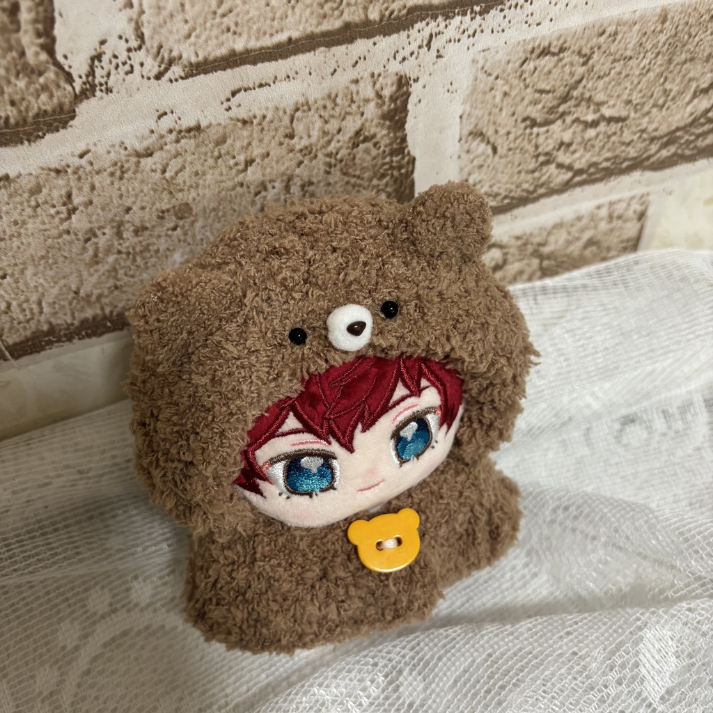 ぬい用 もこもこ着ぐるみ ブラウンベア