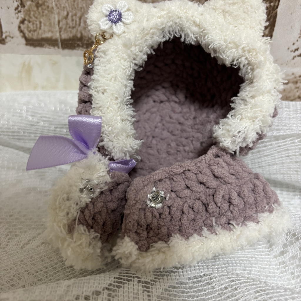 ぬい用 もちふわ着ぐるみ チャーム付き