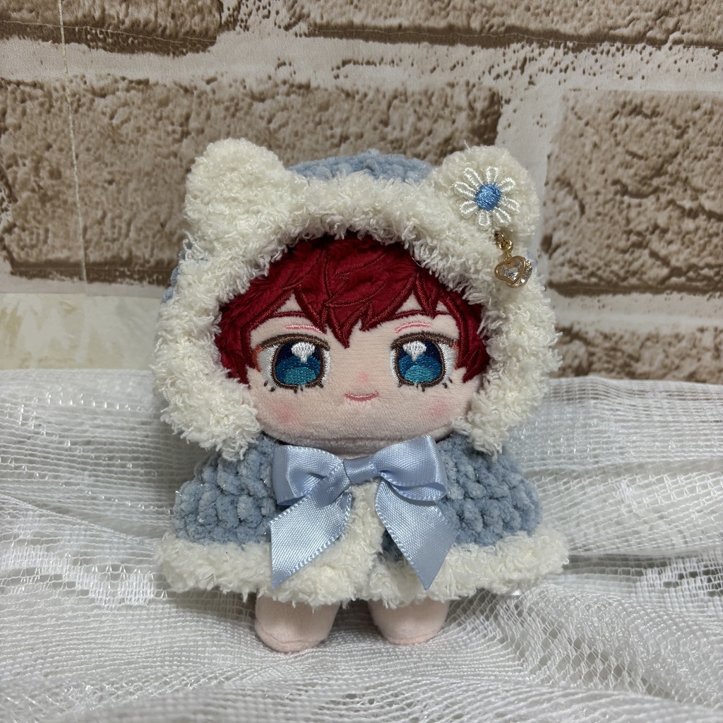 ぬい用 もちふわ着ぐるみ チャーム付き