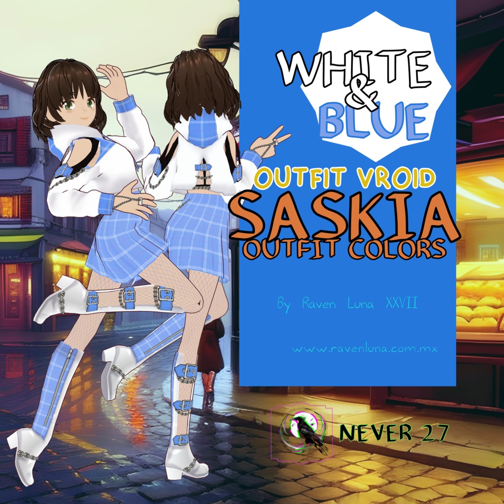 Outfit VRoid == SASKIA OUTFIT ==