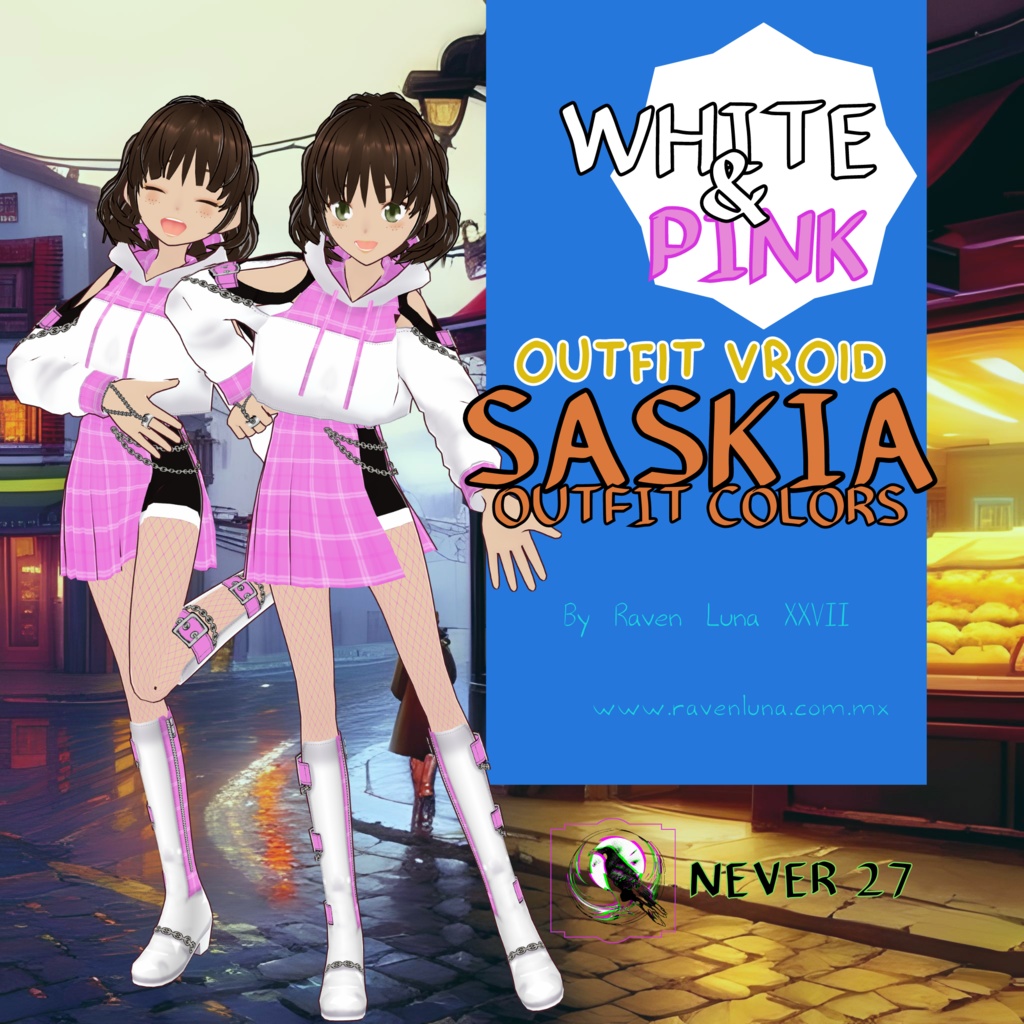 Outfit VRoid == SASKIA OUTFIT ==