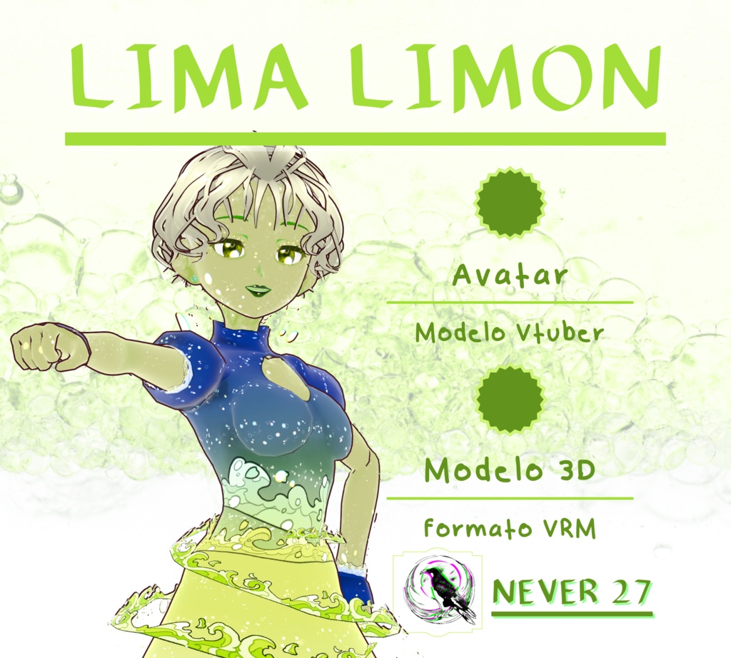 Modelo 3D vrm =-= LIMA LIMON =.=