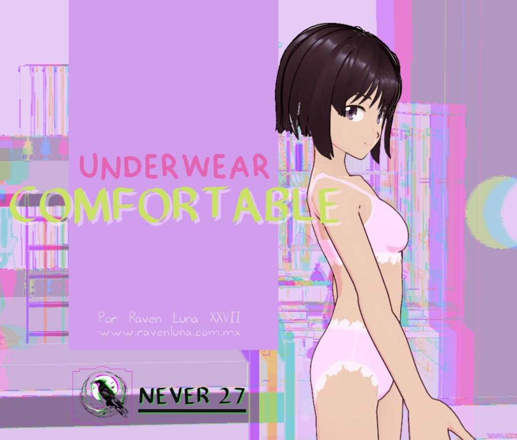 Outfit VRoid =-= UNDERWEAR COMFORTABLE =-=