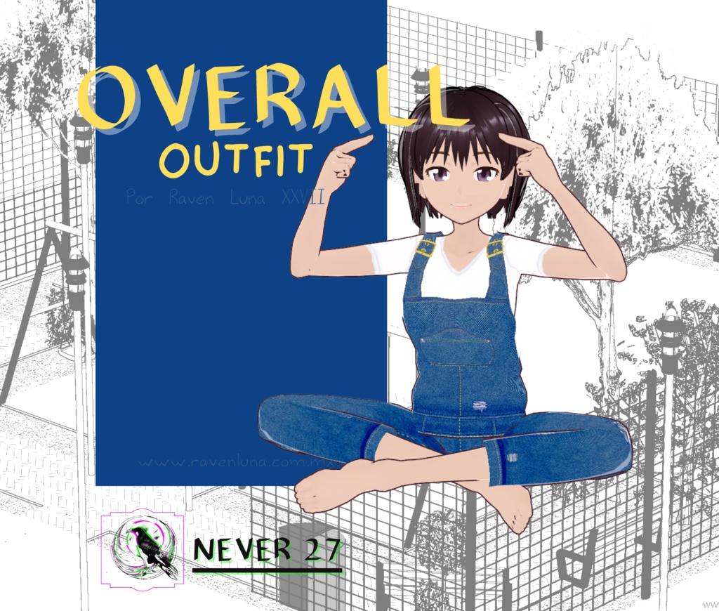 Outfit VRoid =-= OVERALL =-=