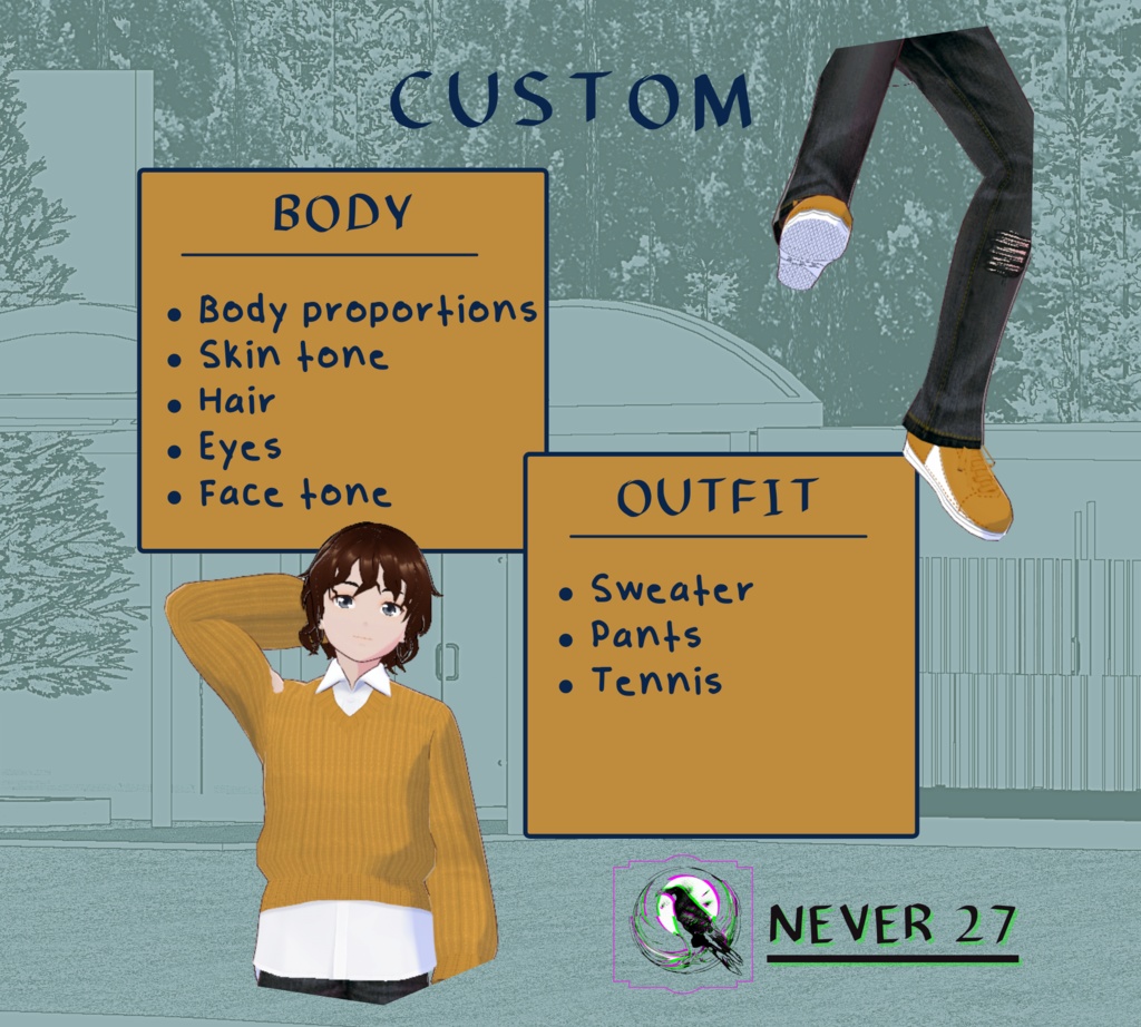 Model 3D vrm =-= BALTAZAR =.=