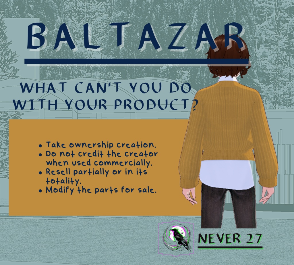 Outfit VRoid =-=  Baltazar =-=