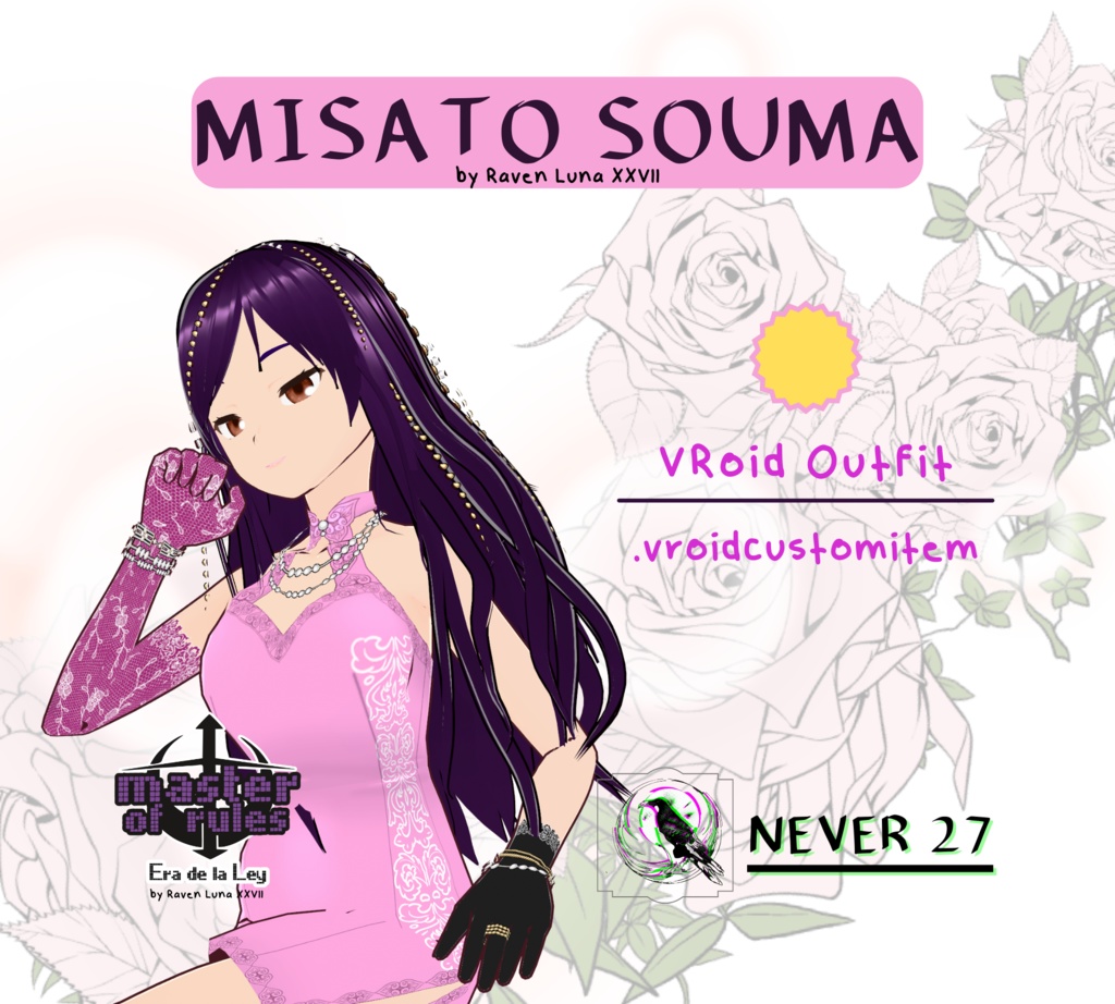 Outfit VRoid =-= Misato Souma Outfit 1 =-=