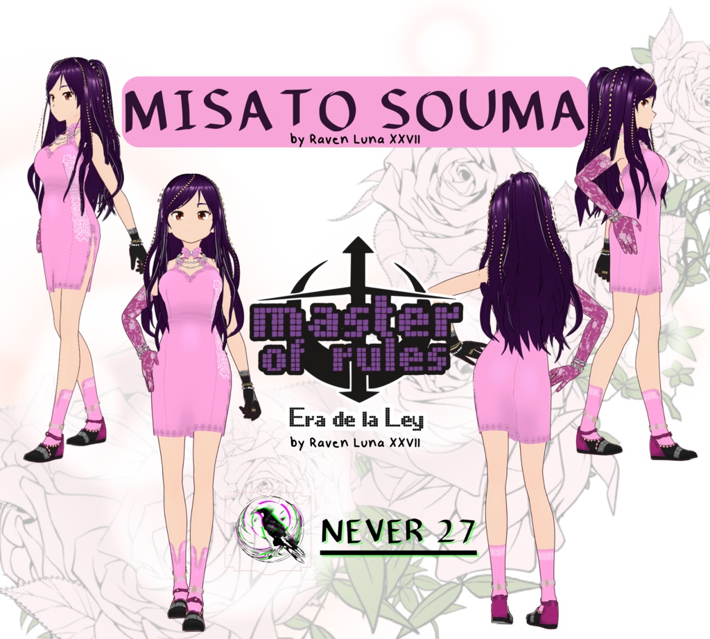 Outfit VRoid =-= Misato Souma Outfit 1 =-=