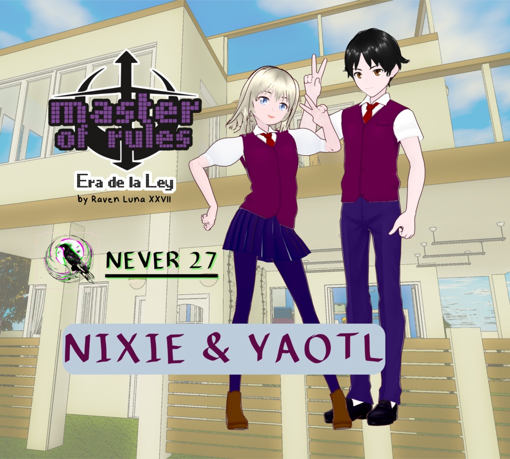 Outfit VRoid =-= NIXIE BECK UNIFORM =-=