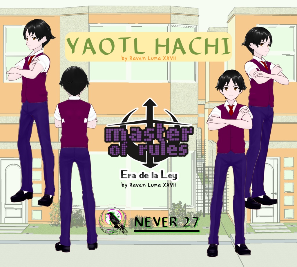 Outfit VRoid =-= YAOTL HACHI UNIFORM =-=