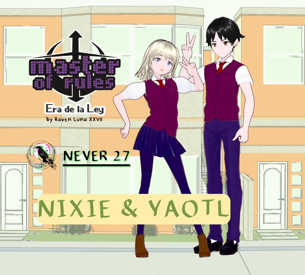 Outfit VRoid =-= YAOTL HACHI UNIFORM =-=