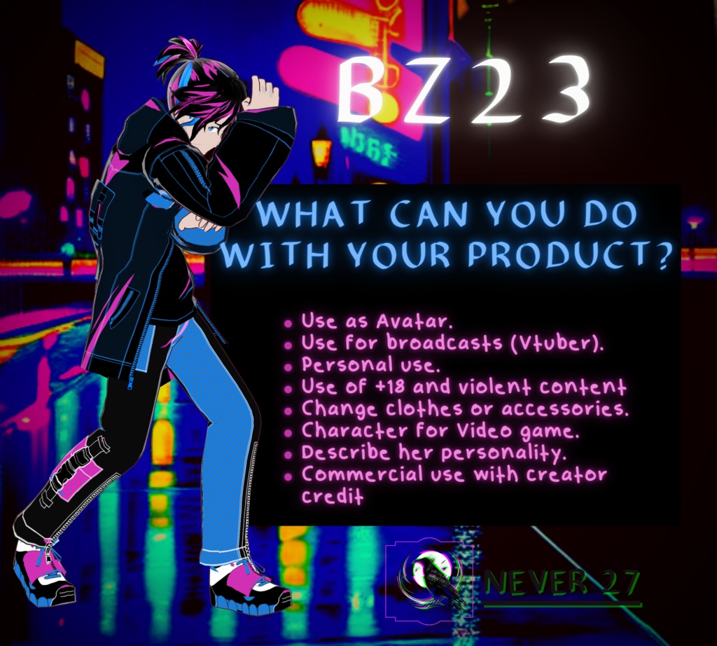 Model 3D vrm =-= BZ23 =.=