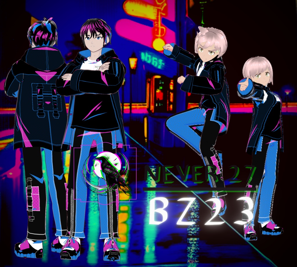 Outfit VRoid == BZ23 OUTFIT==