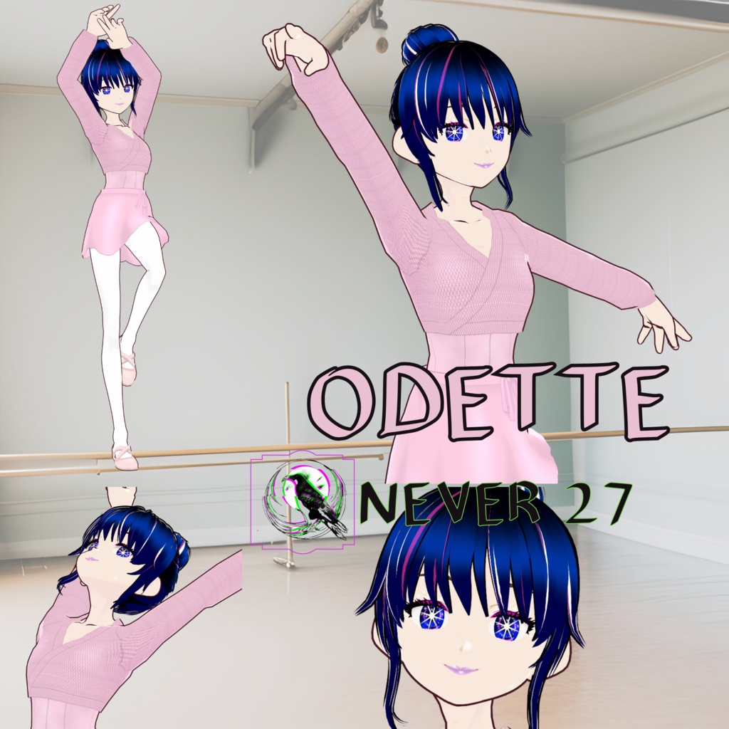 Model 3D vrm =-= ODETTE =.=