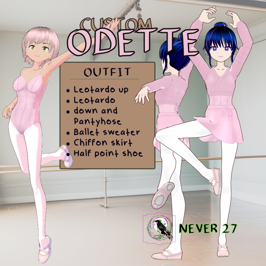 Outfit VRoid == ODETTE OUTFIT PIN ==