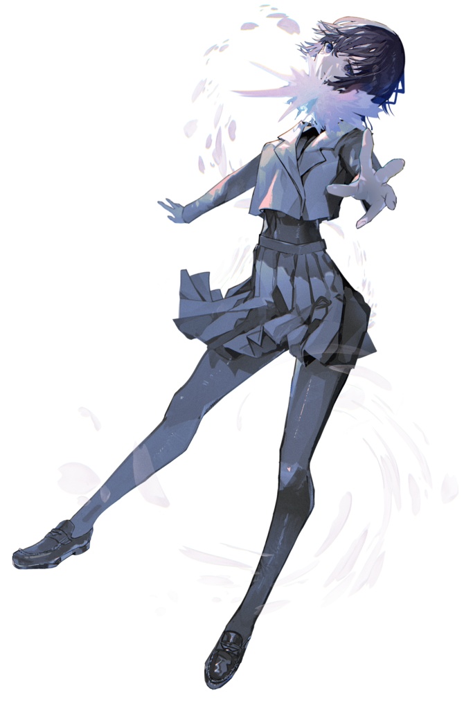 【フリー素材】桜を散らす少女🌸🙃