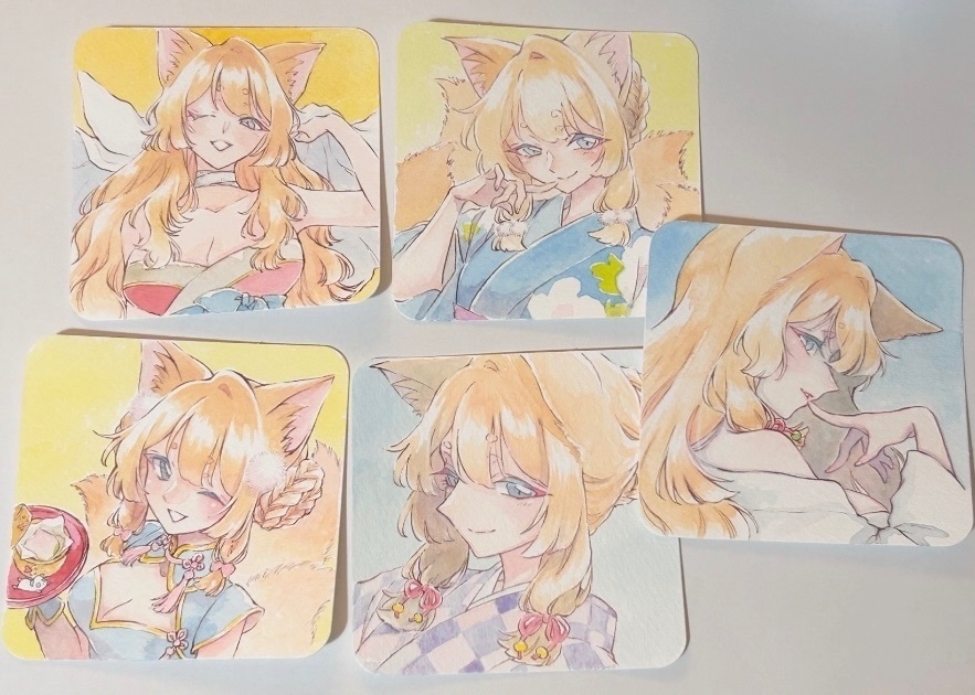 ★あみだくじ原画ガチャ★【大人版】🐱※シクレ2種