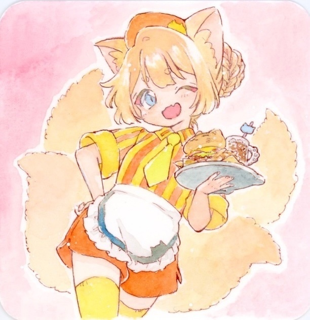 ☆あみだくじ原画ガチャ☆🐱※シクレ1種