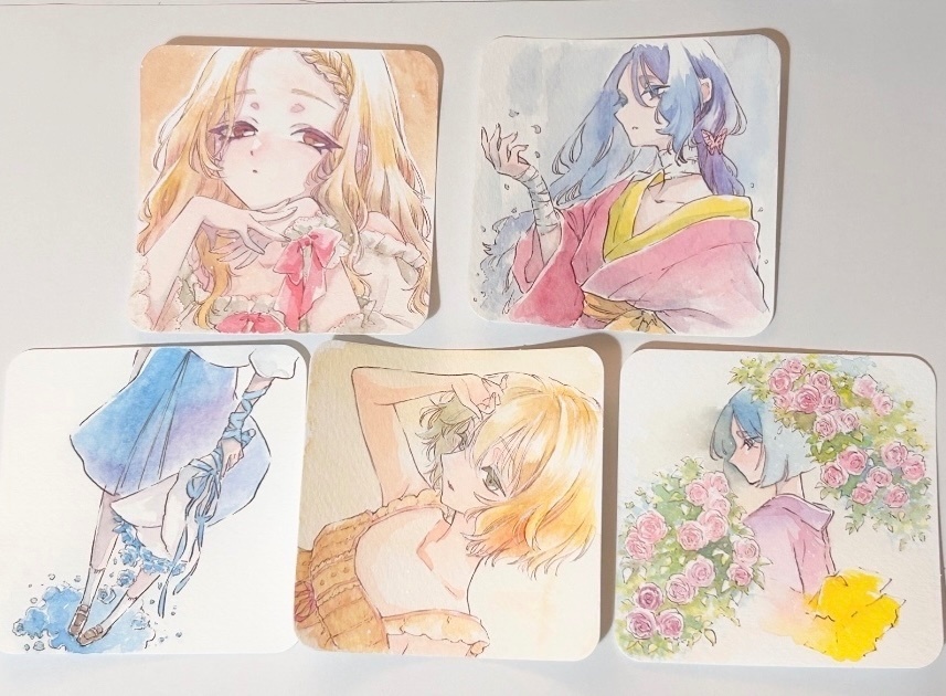 【創作原画】ミニいろいろ