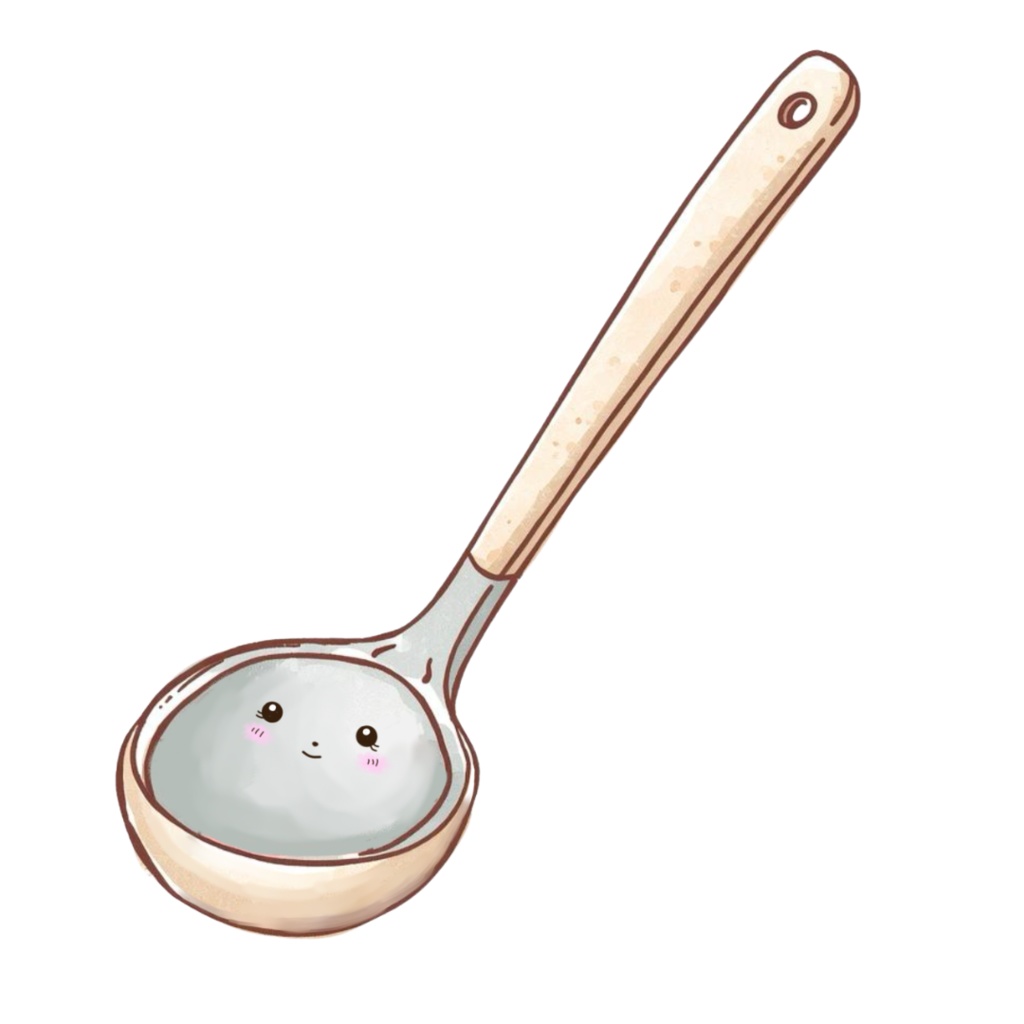 ゆるふわKitchen Friends|かわいいキッチンフレンズ クリップアート10種類セットPNG素材