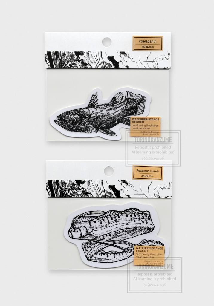 耐水ステッカー