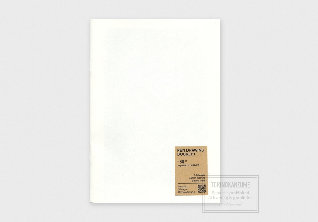 ミニ作品集　PEN DRAWING BOOKLET