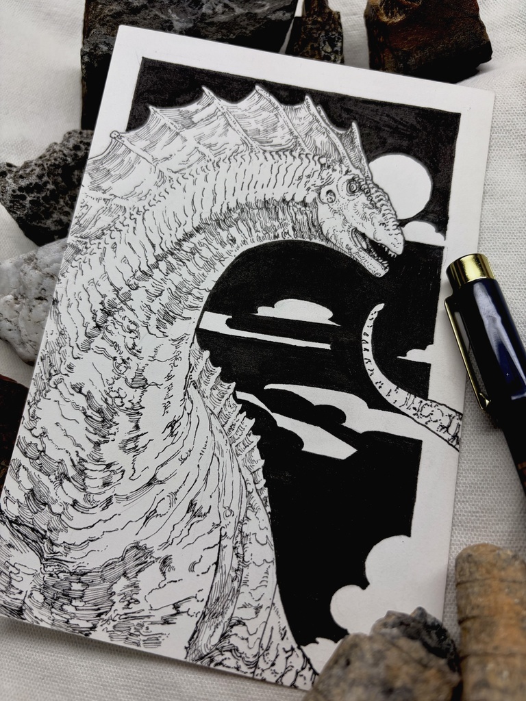 原画 アマルガサウルス