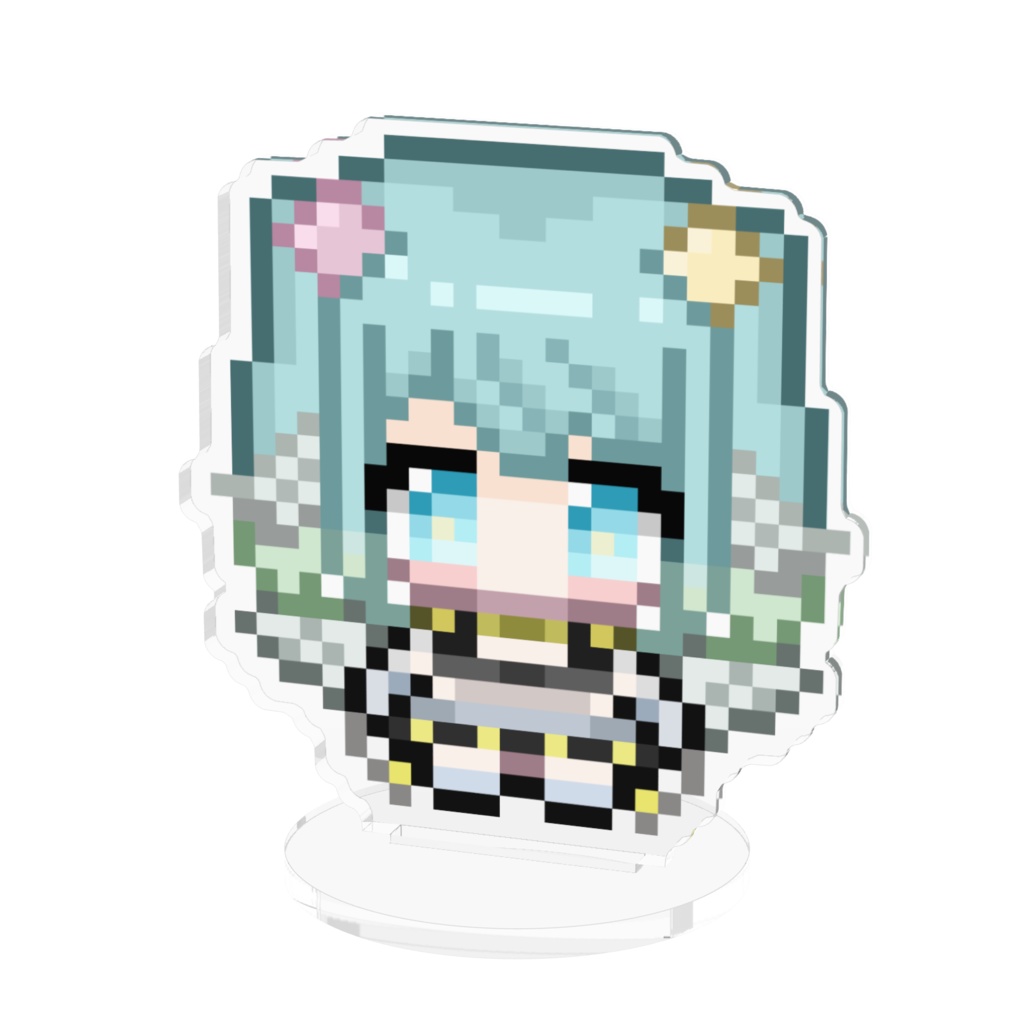 ドットナグモのアクリルフィギュア