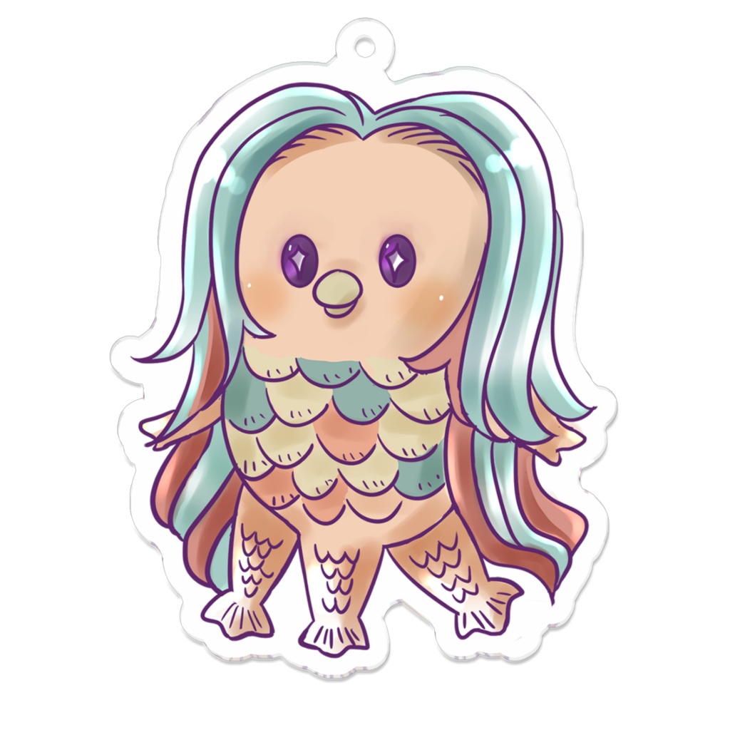 アマビエちゃんアクキー