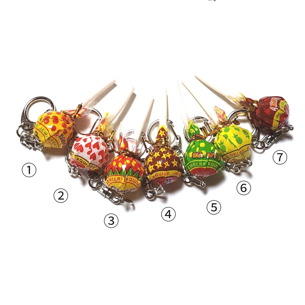 ロリポップキャンディのキーホルダー