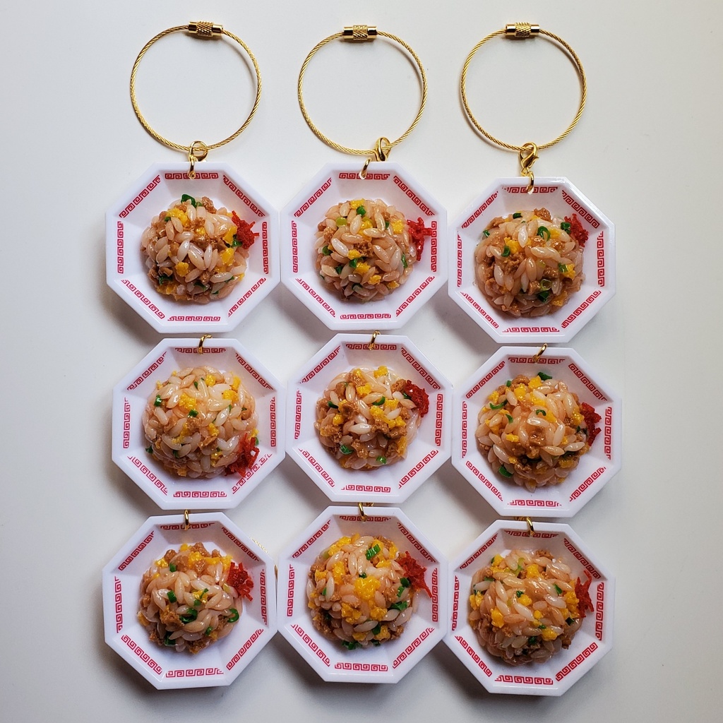 チャーハンのバッグチャーム