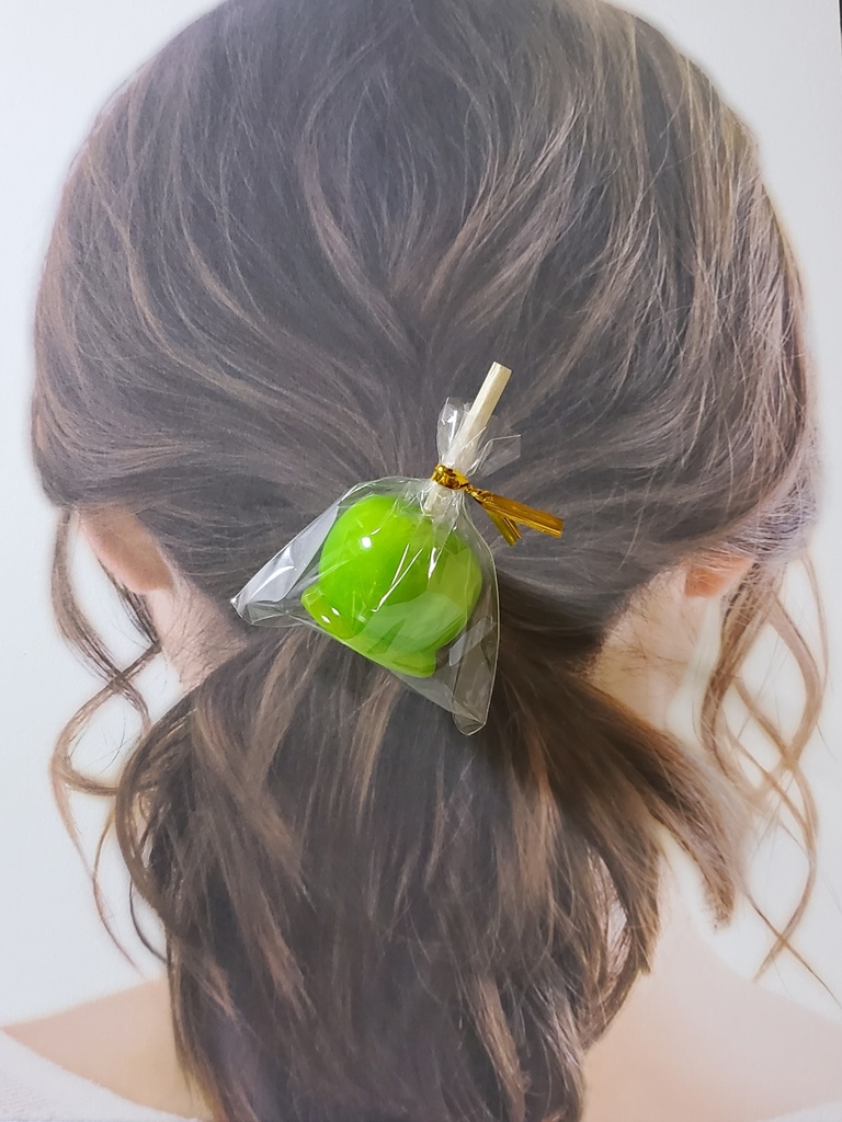 青りんご飴のポニーフック（大）