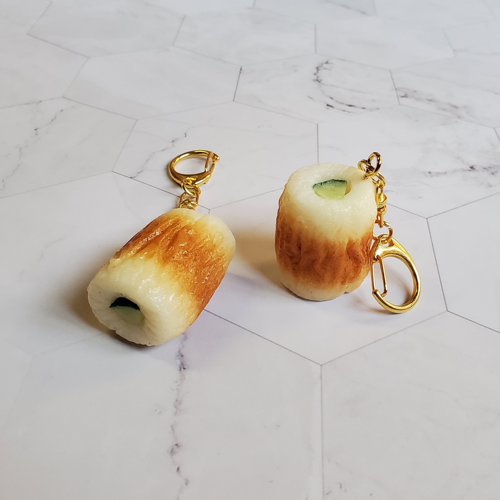 ちくわきゅうりのキーホルダー