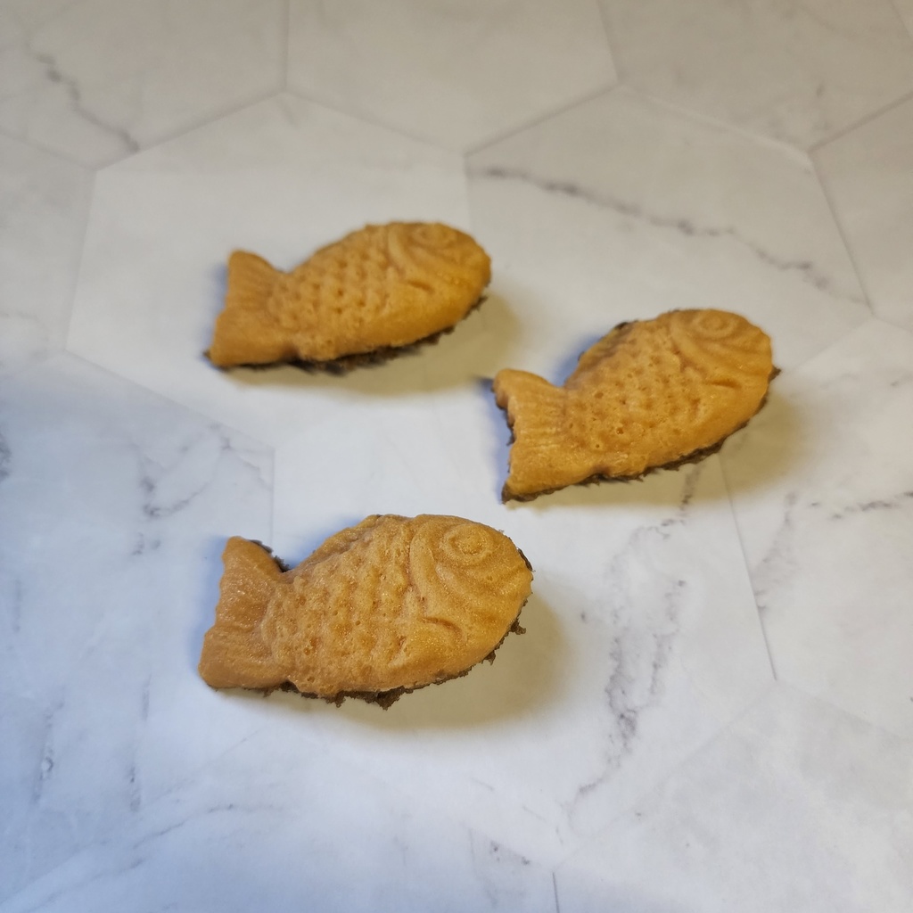 たい焼きのヘアクリップ