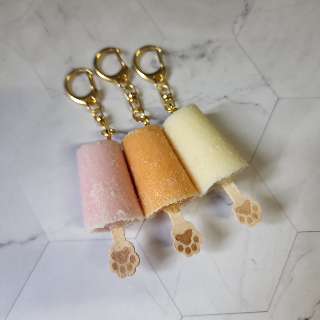 アイスキャンディのキーホルダー（小）