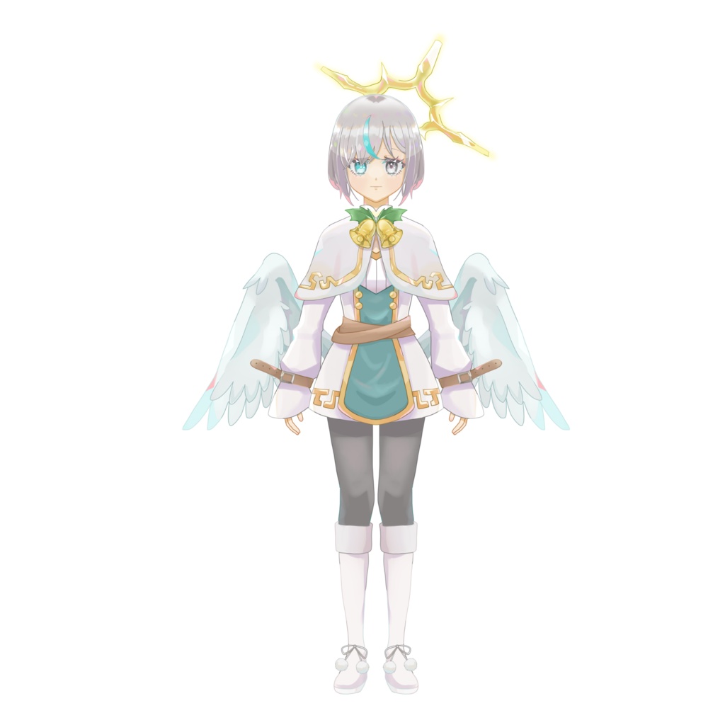 【汎用パーツ分け済PSD】天使ちゃん