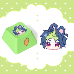【非公式】DitycaけもみみR1キーキャップ