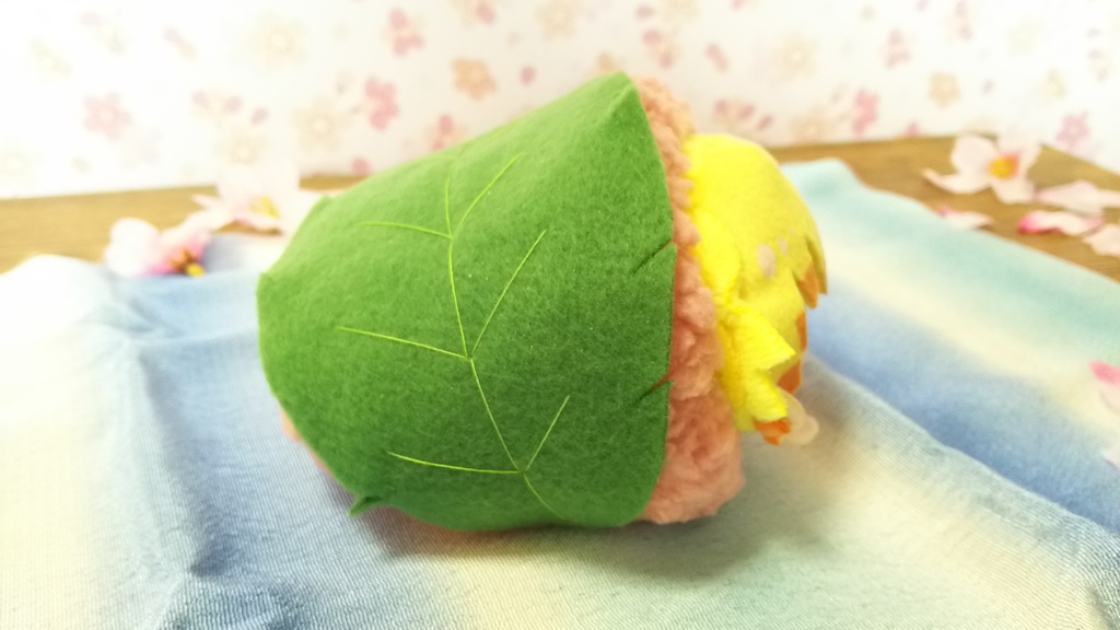 4月4日22時~販売【小豆餡+明るめ緑の葉】さくらもち服