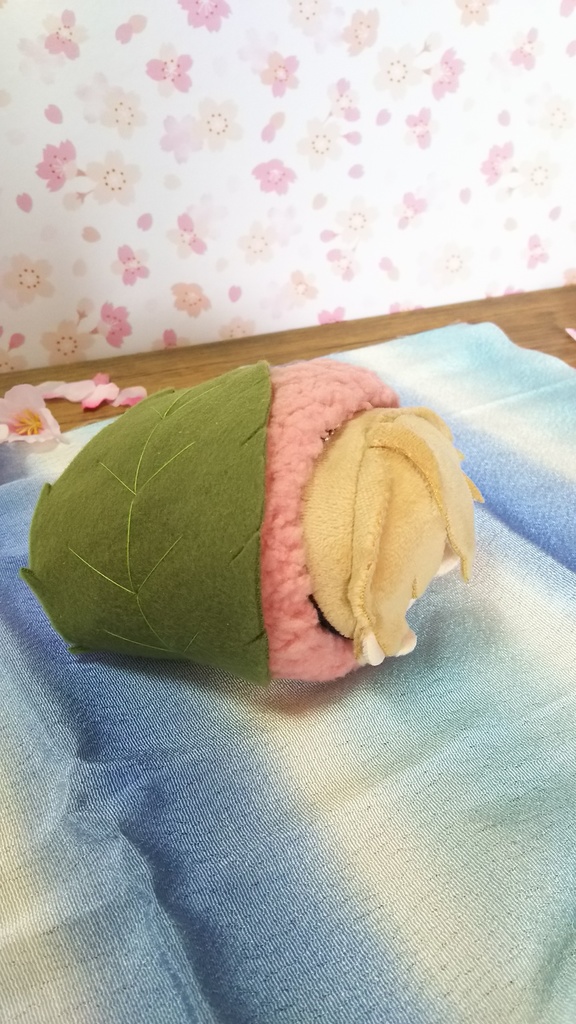 4月18日21時~販売【小豆餡+渋め緑の葉】さくらもち服