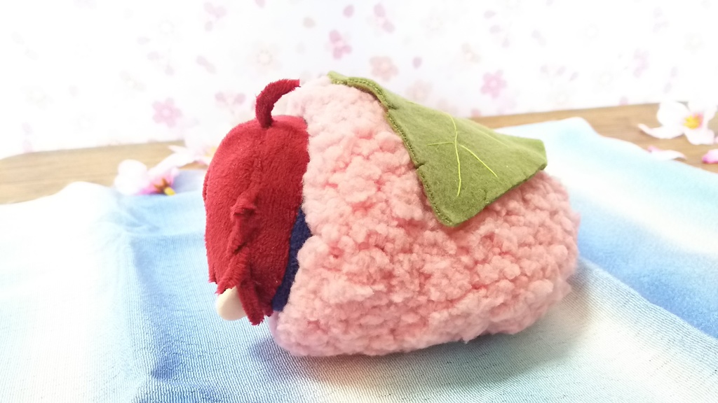 4月18日21時~販売【さくら餡+渋め緑の葉】さくらもち服