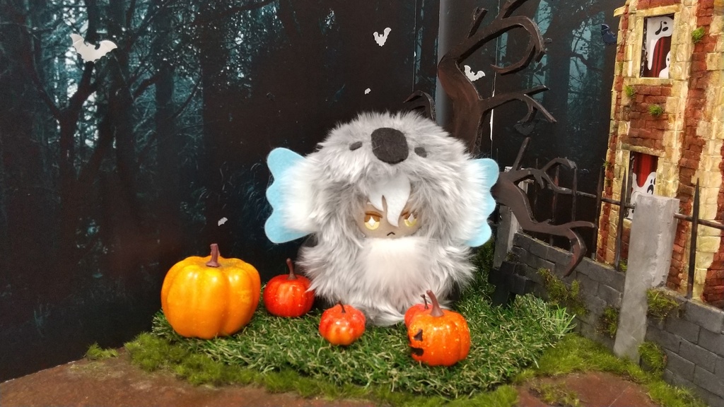 【こあらさんに憧れてるくん】着ぐるみ(長毛)ブルー