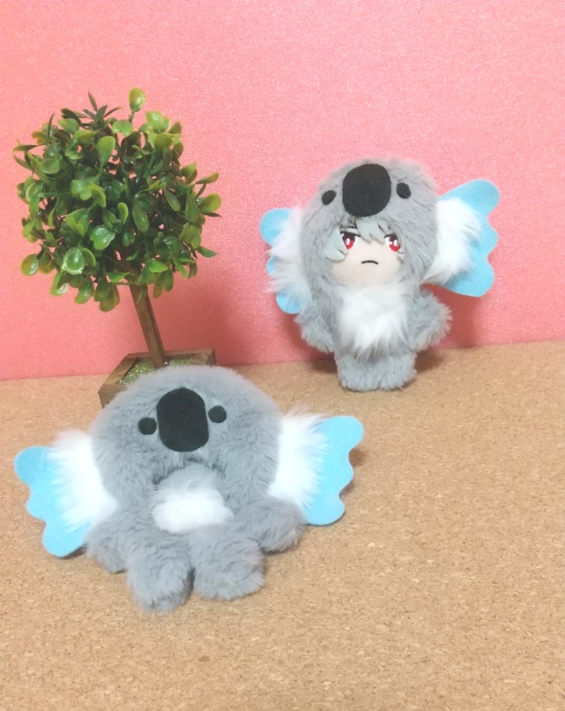 【こあらさんに憧れてるくん】着ぐるみ(短毛)ブルー