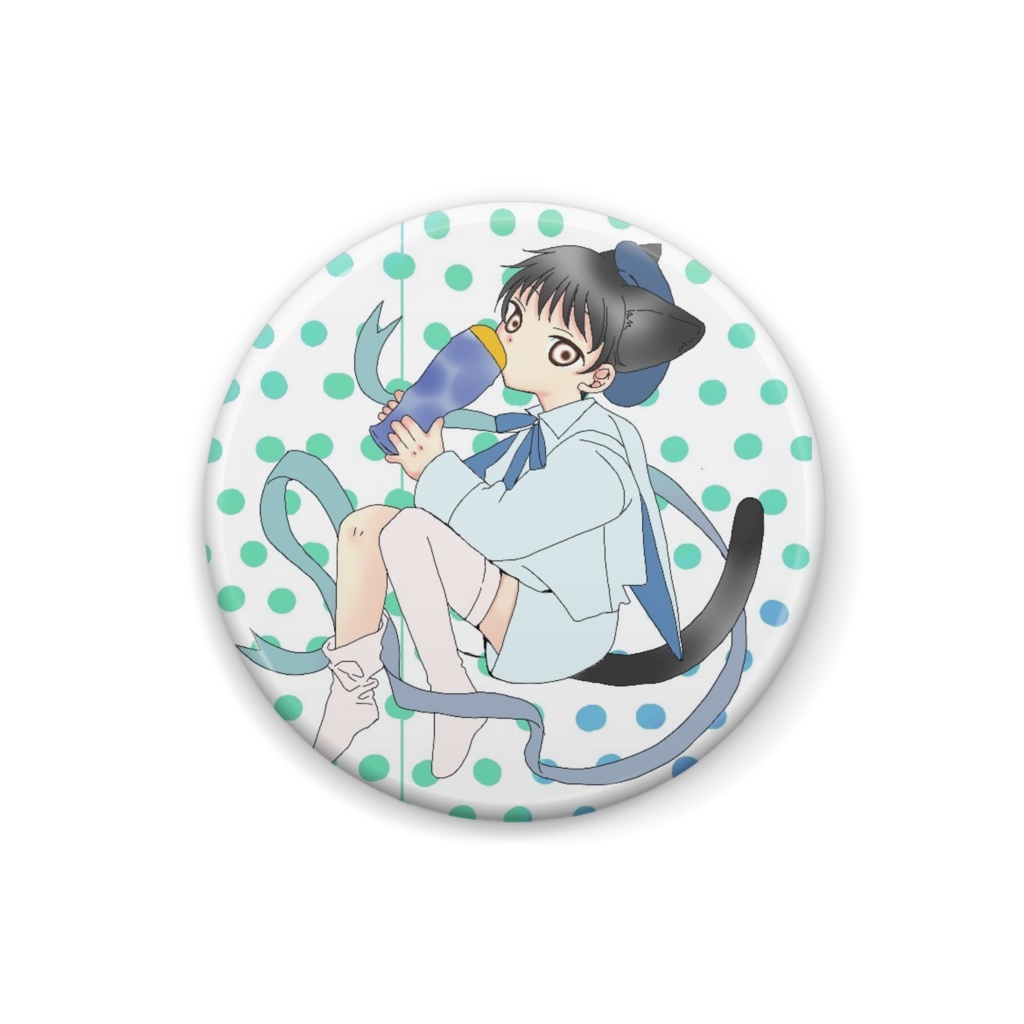 せぎにゃん缶バッチ